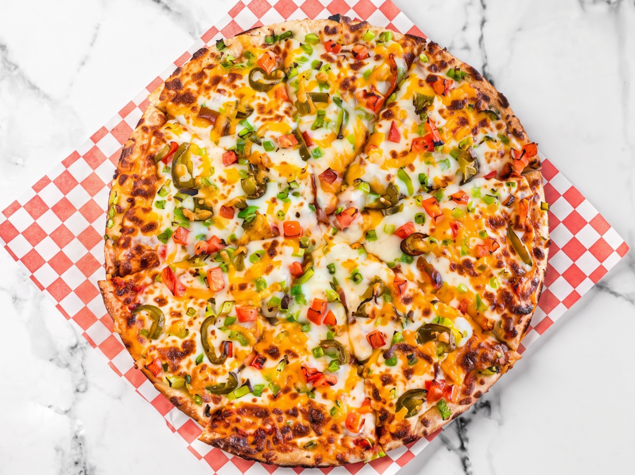 Tex-Mex Veggie Pizza