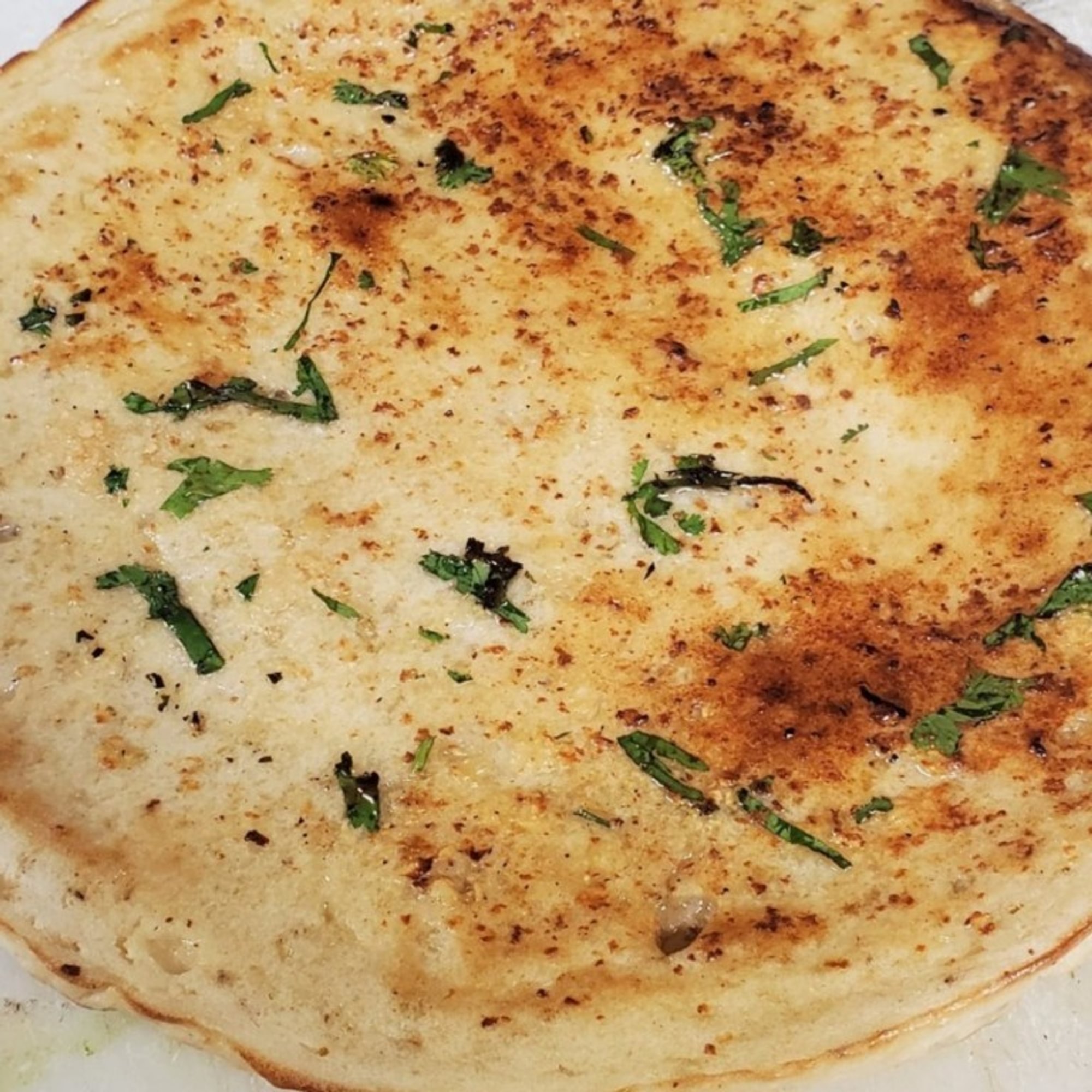 Gluten Free Vegan Garlic Naan