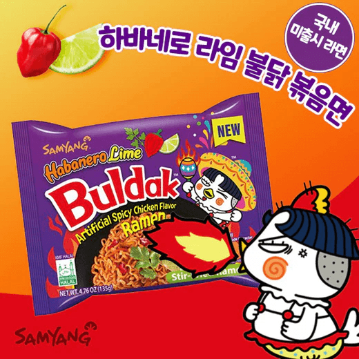 Buldak Habenero Lime Ramen