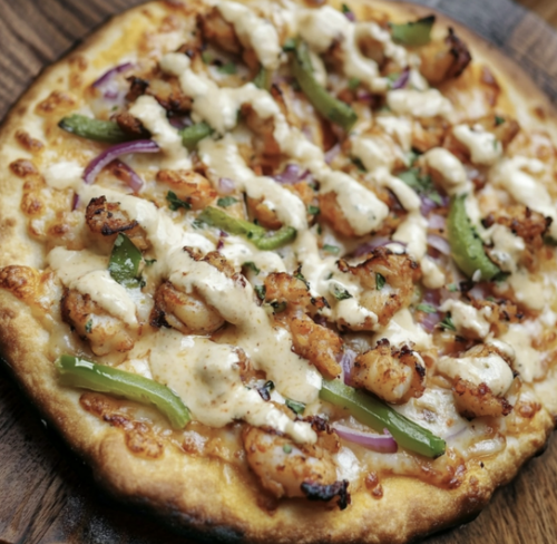 NOLA Crawfish Flat Bread