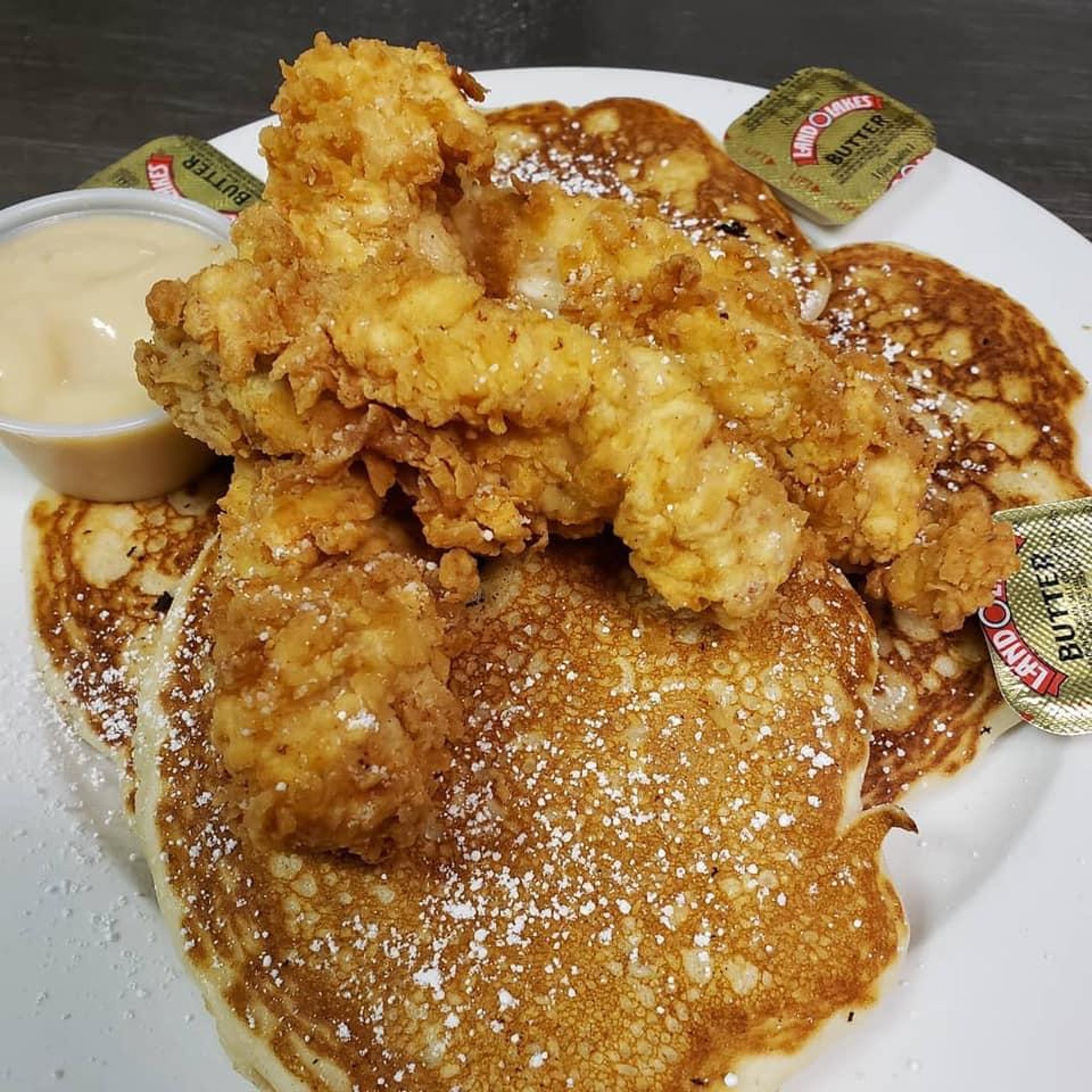 Chicken and Pancakes