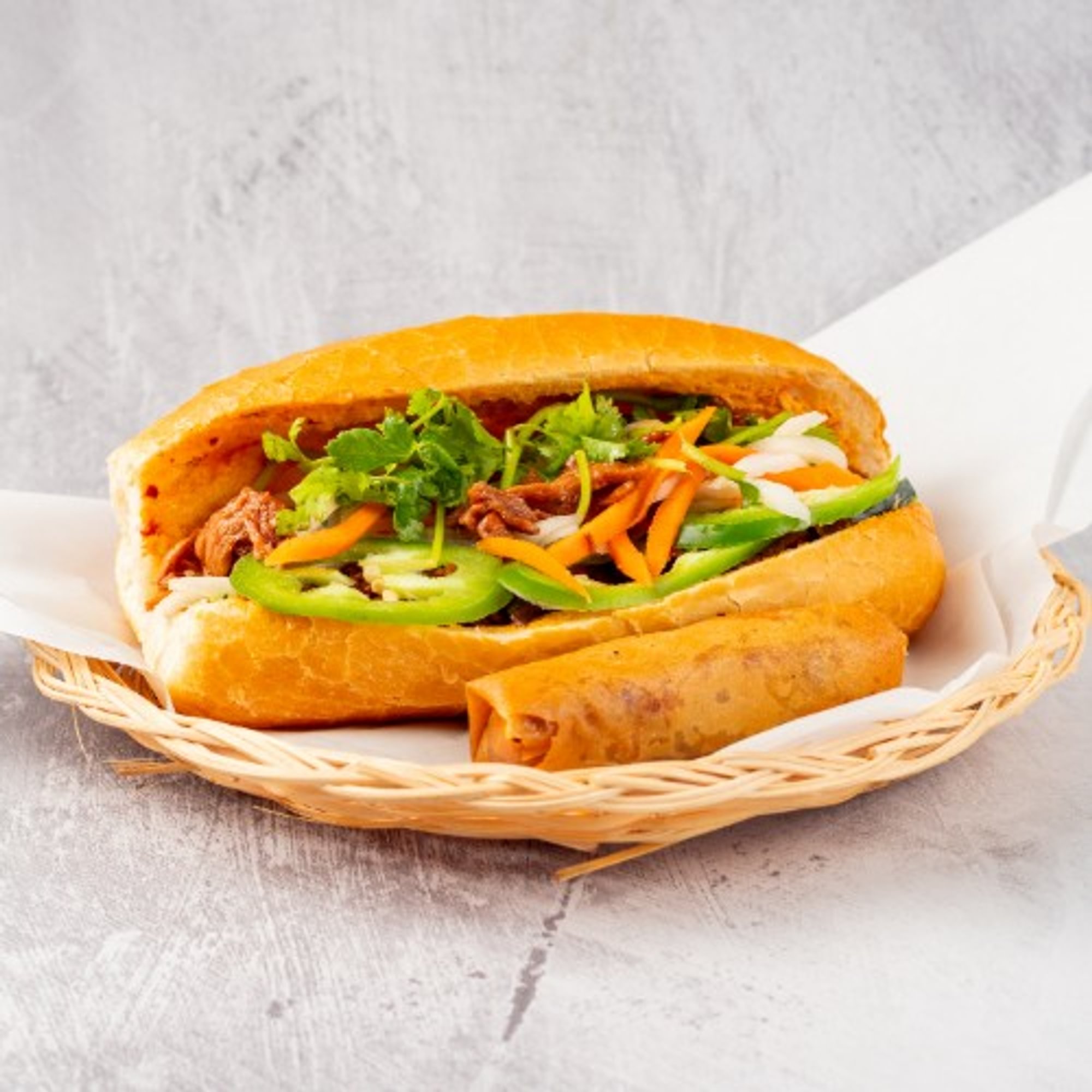 B3. Barbecue Pork Sandwich