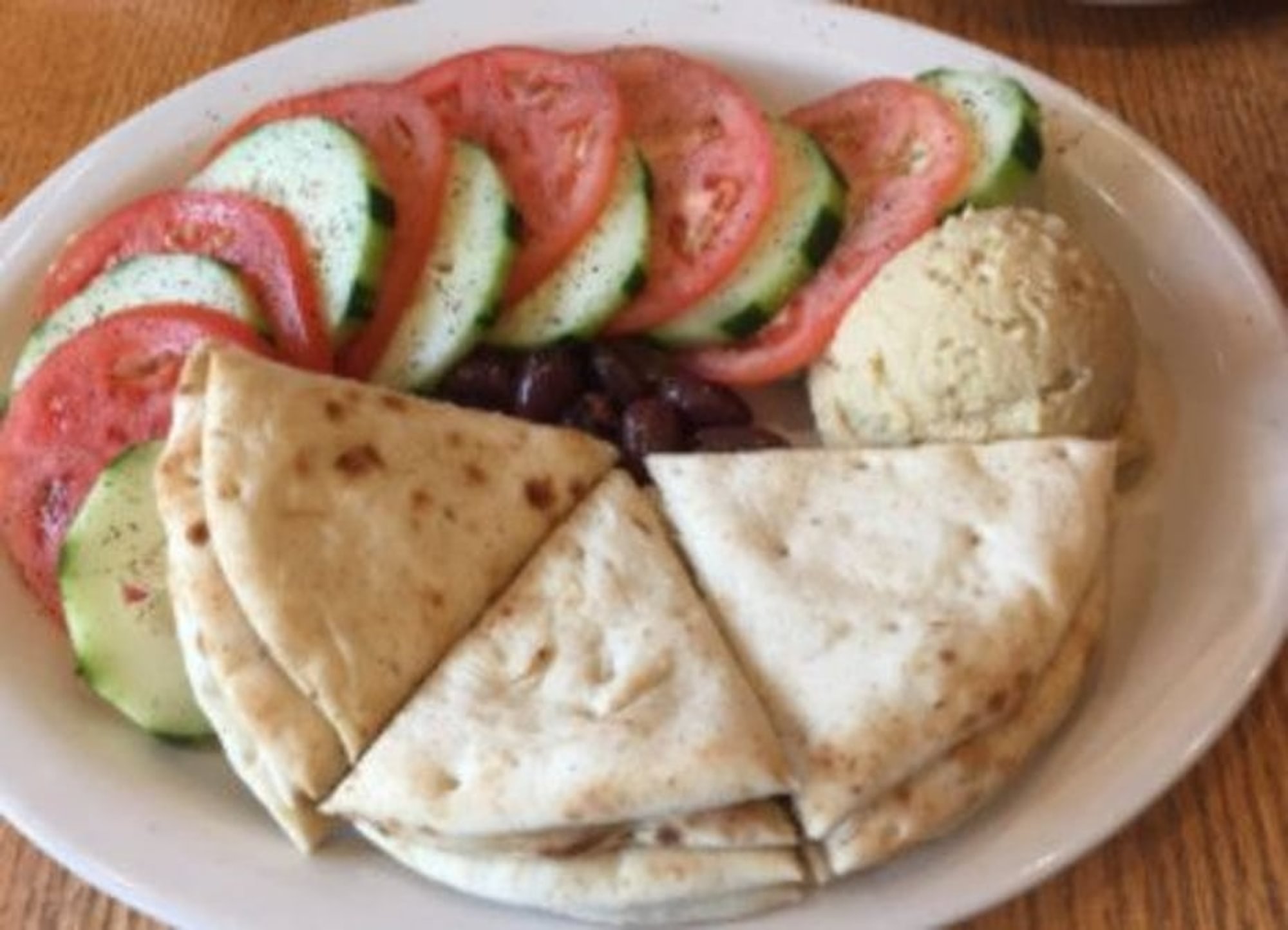 Hummus & Veggie Platter