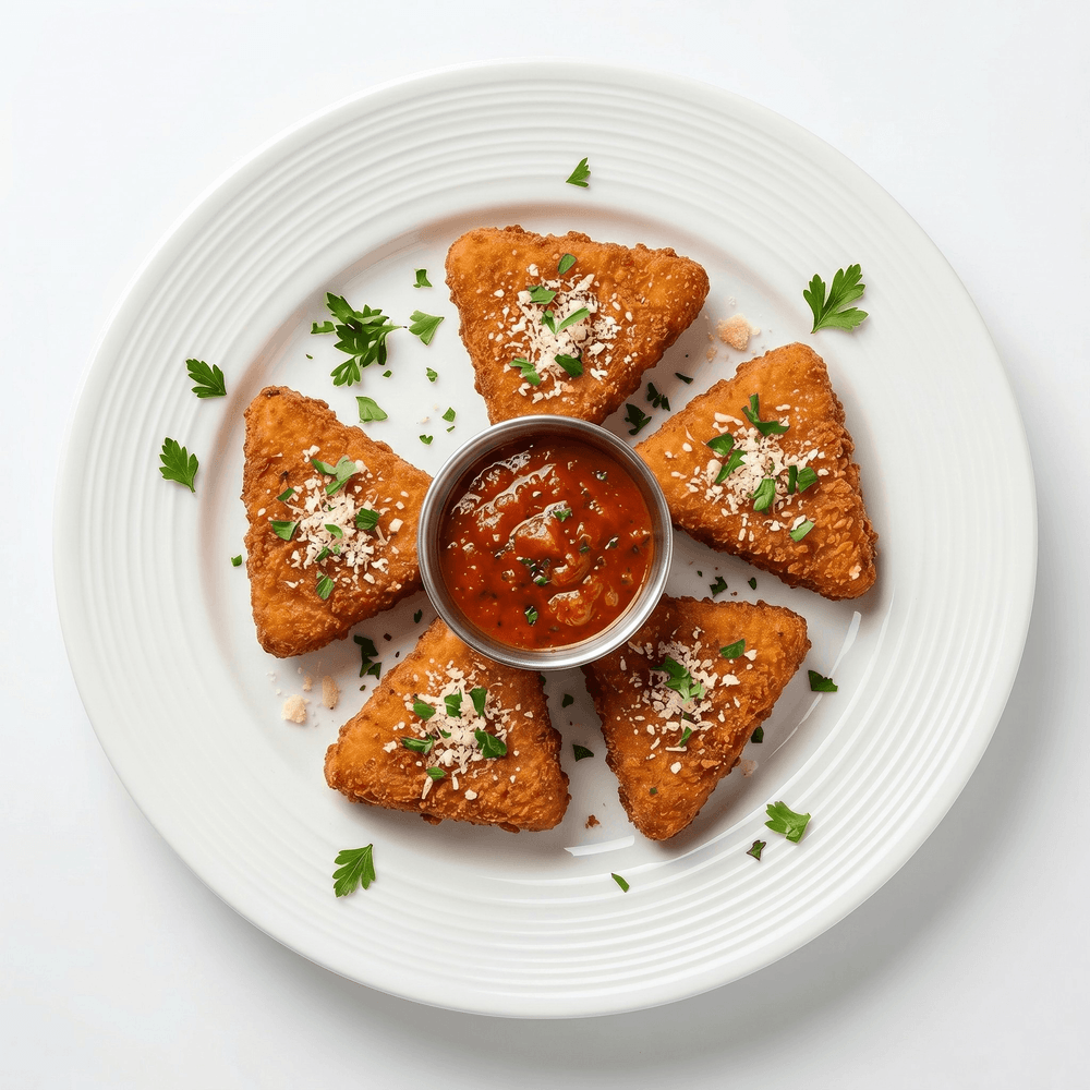 Fried Mozzarella & Zucchini