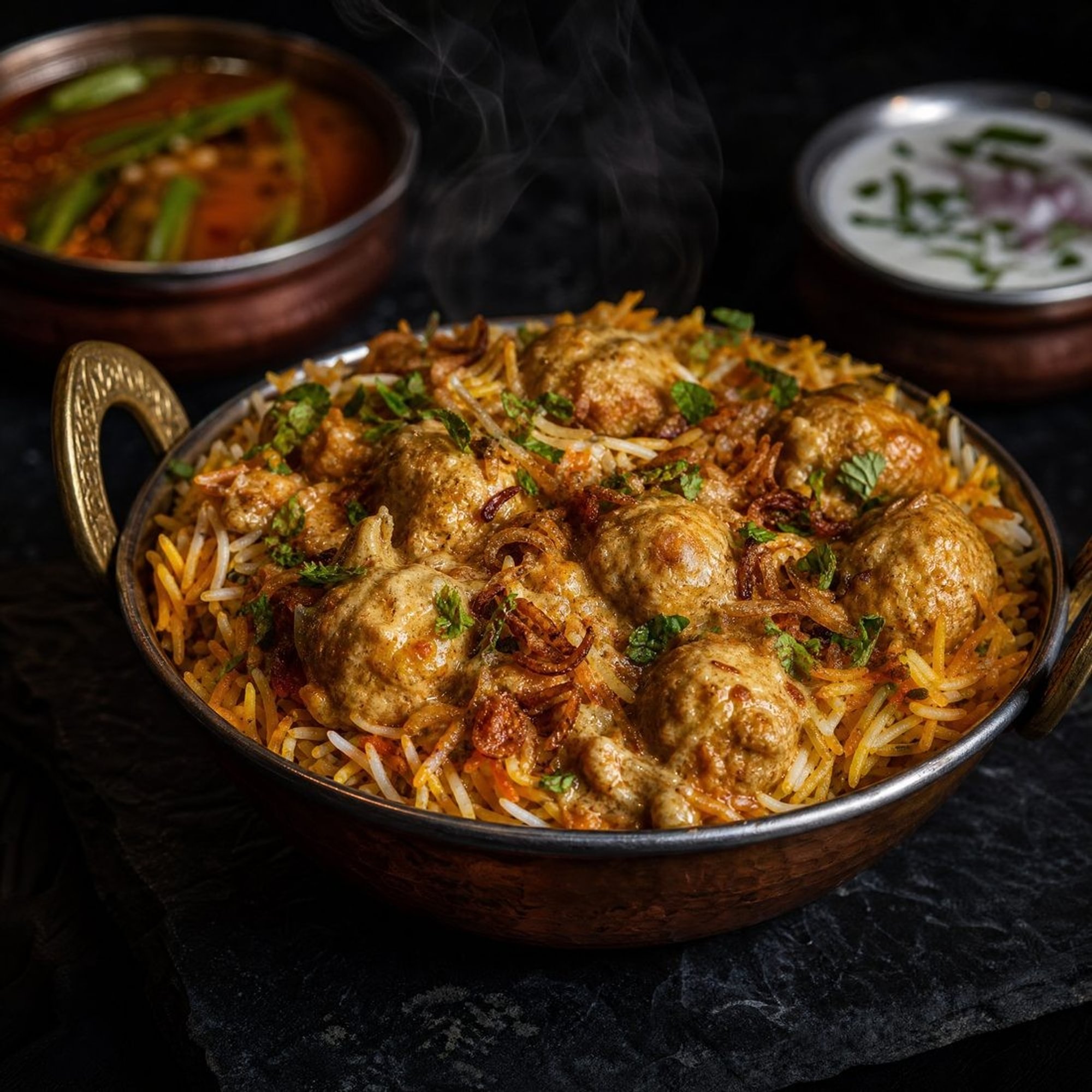 Malai Kofta Biryani