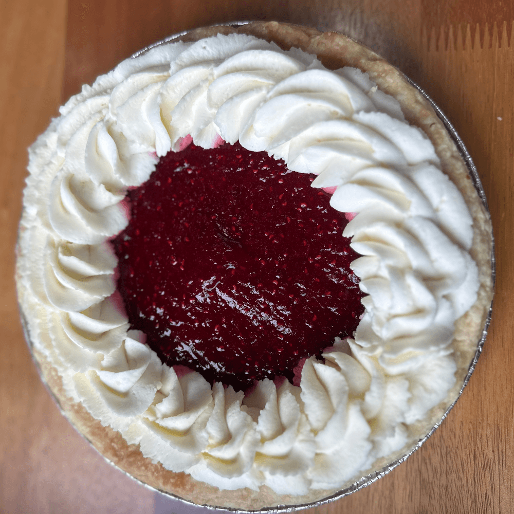 Lemon Raspberry Pie - 9" Whole (Must order 24hrs. in advance.)