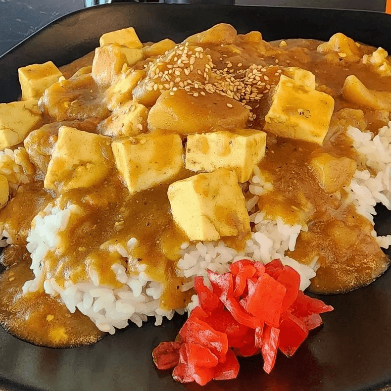 Organic Tofu Curry Rice
