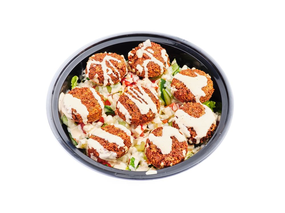 Falafel Over Salad