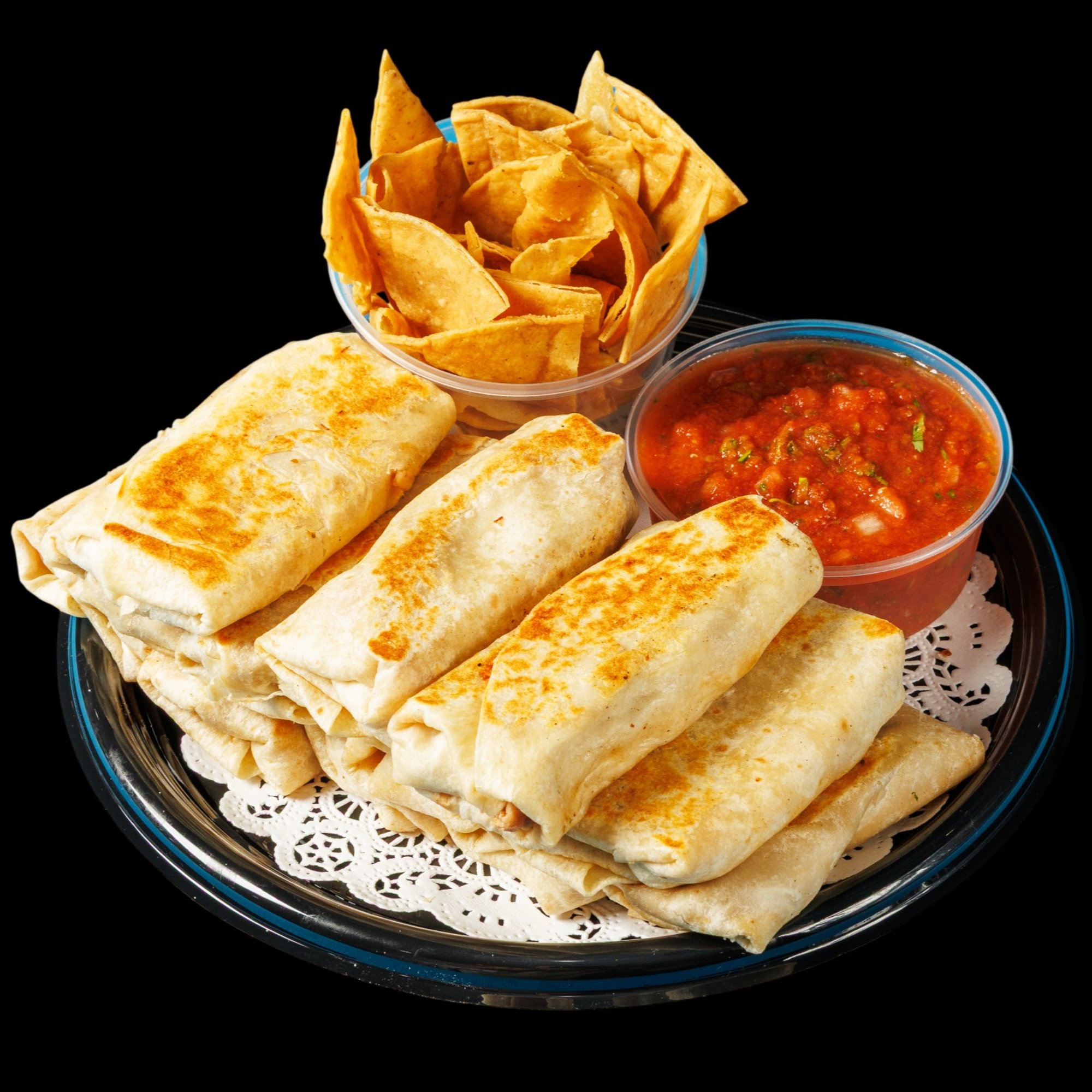 12 Mini Bean & Cheese Burrito Party Tray