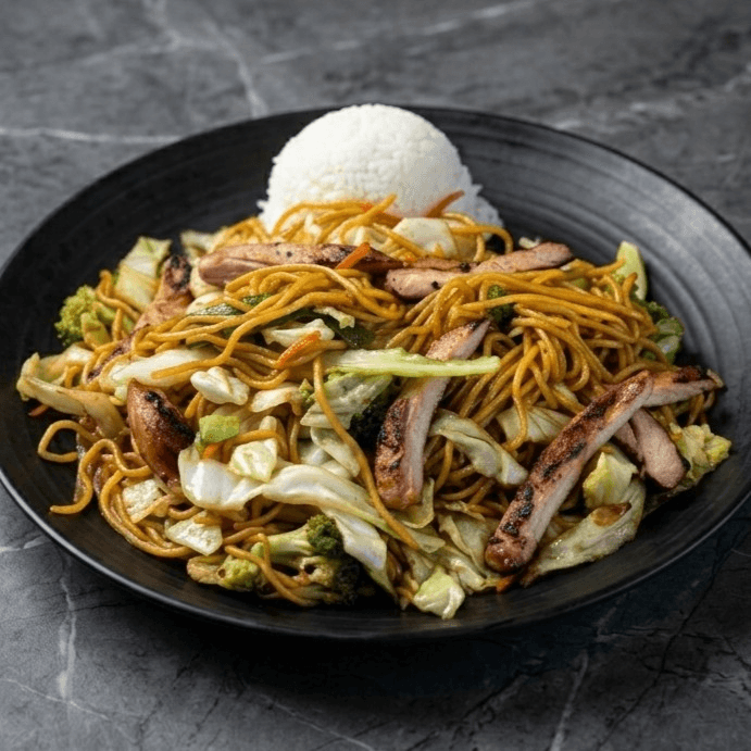 Chicken Yakisoba