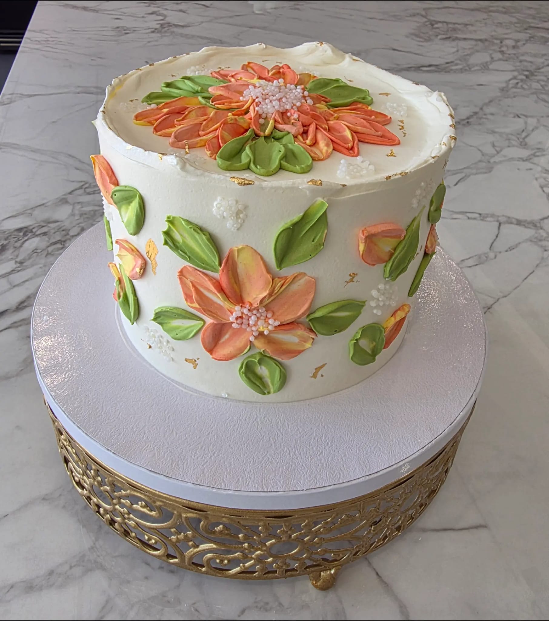 Modern Floral Cake Backkurse