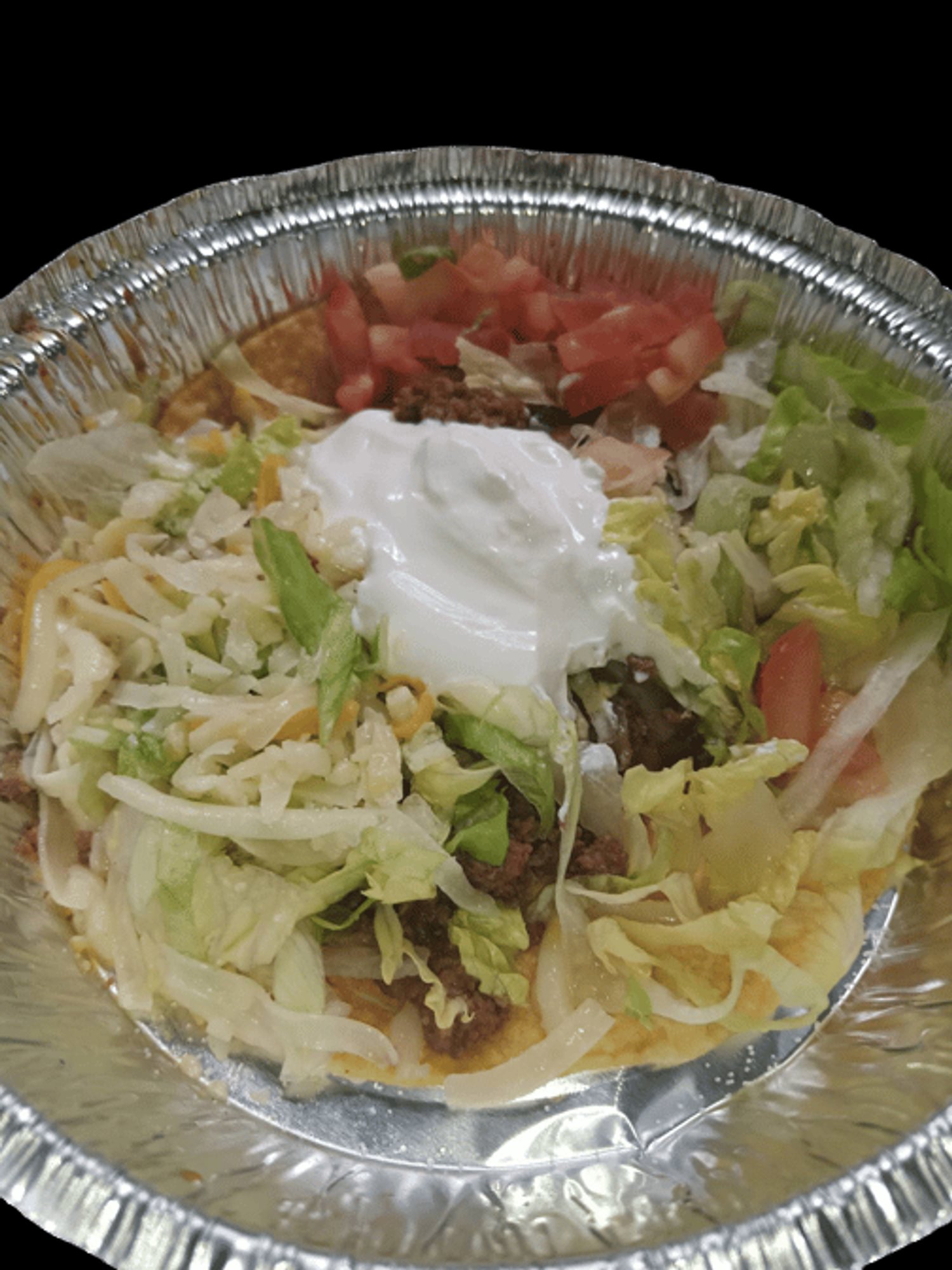 Beef Tostada