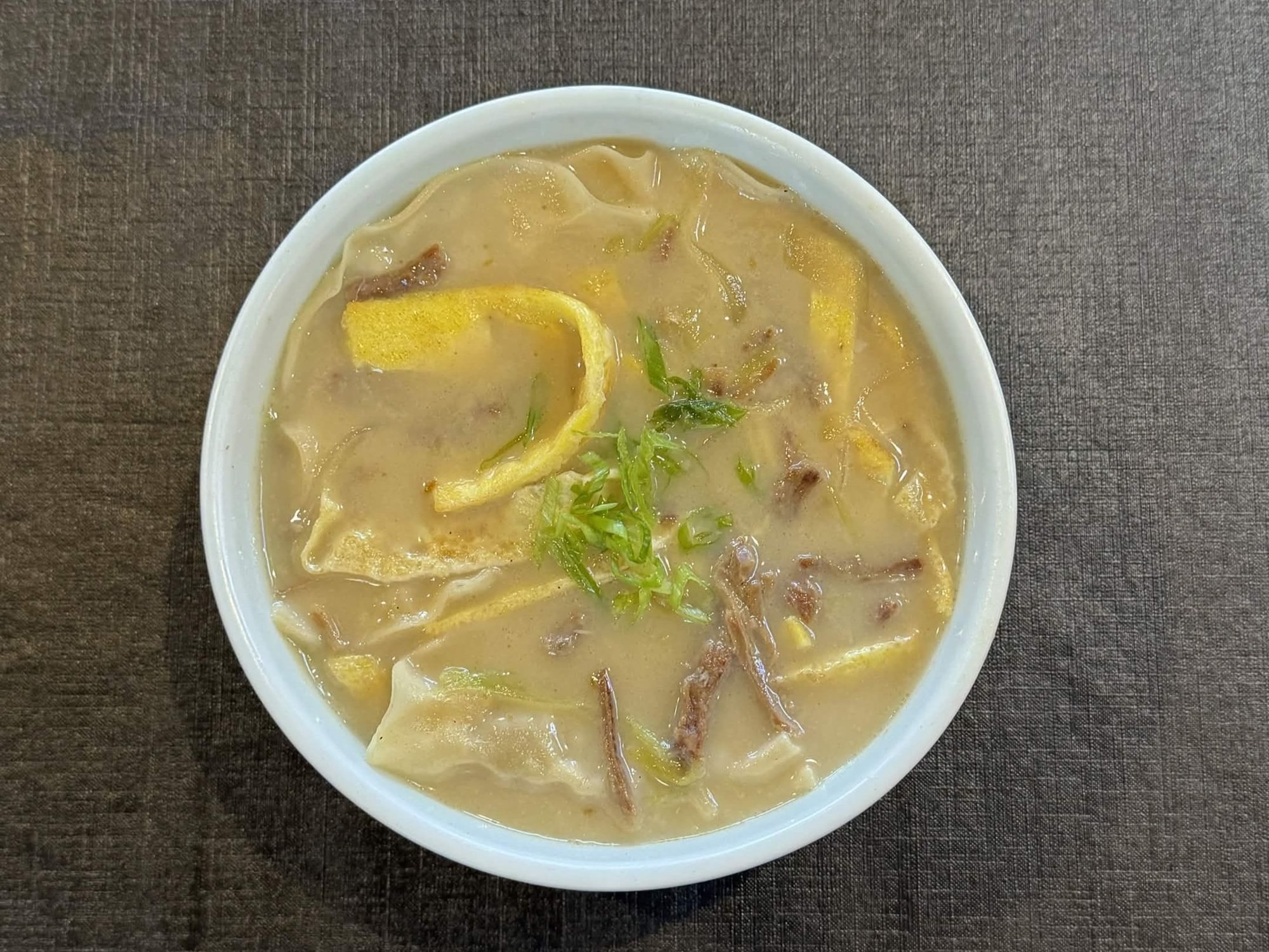 Mandu Guk (Dumpling Soup)
