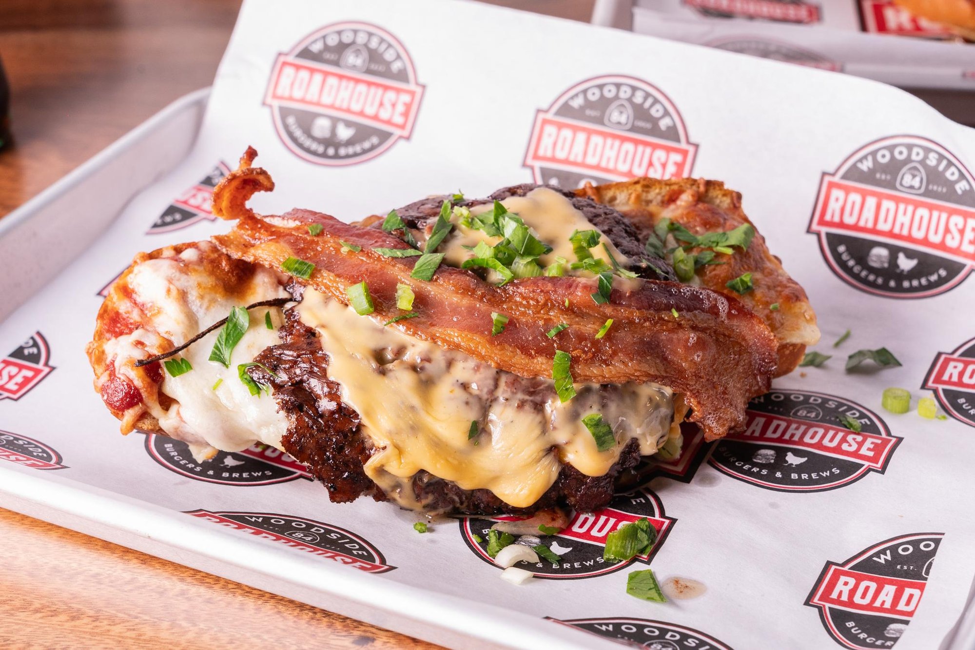 Bacon Cheese Burger Pizza