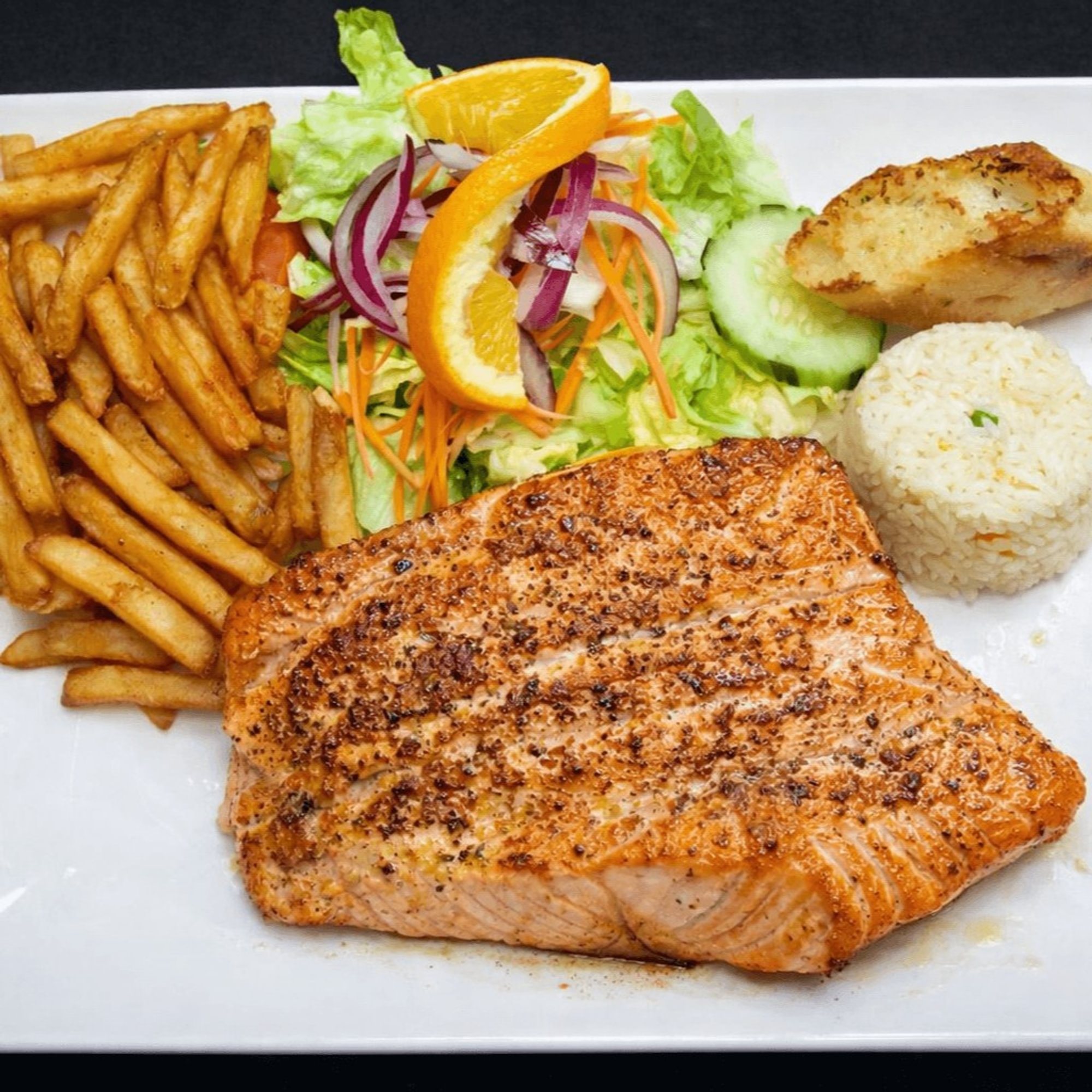Salmon a La Parrilla