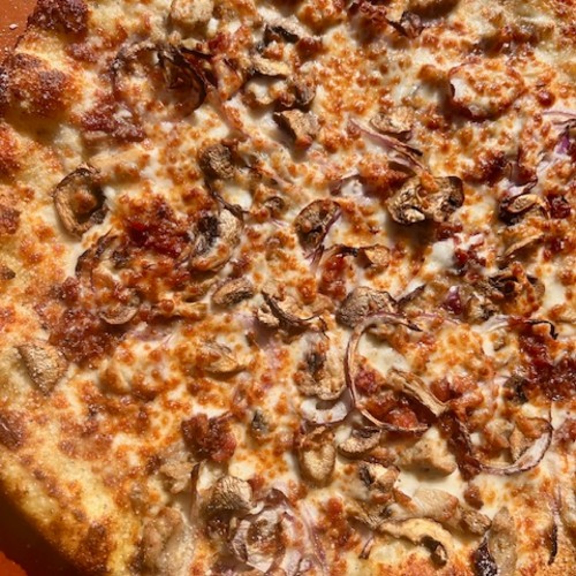 Garlic Chicken Pizza