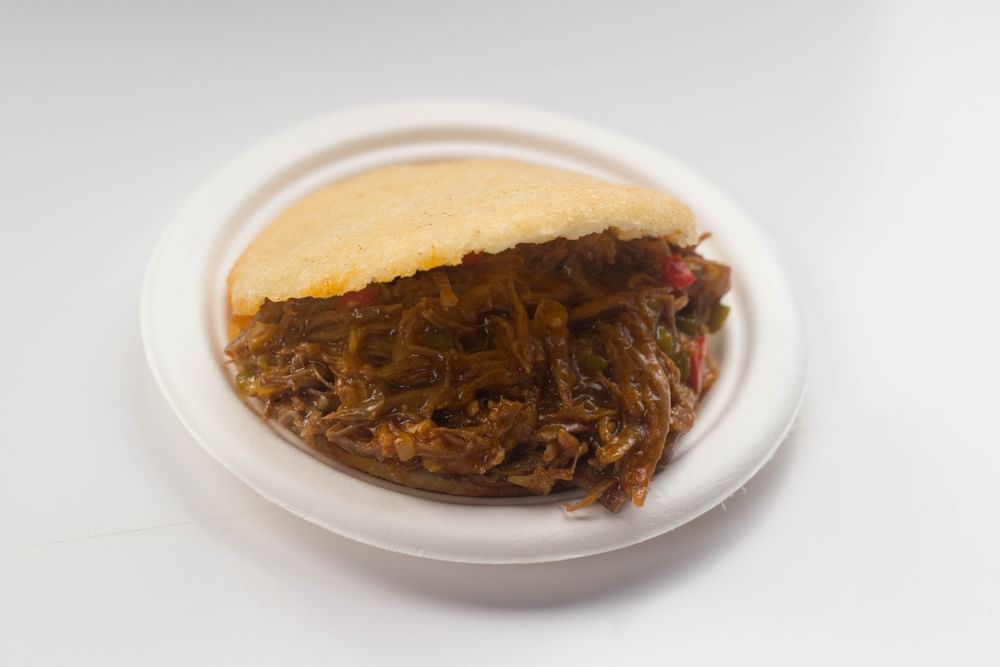 Beef Arepa
