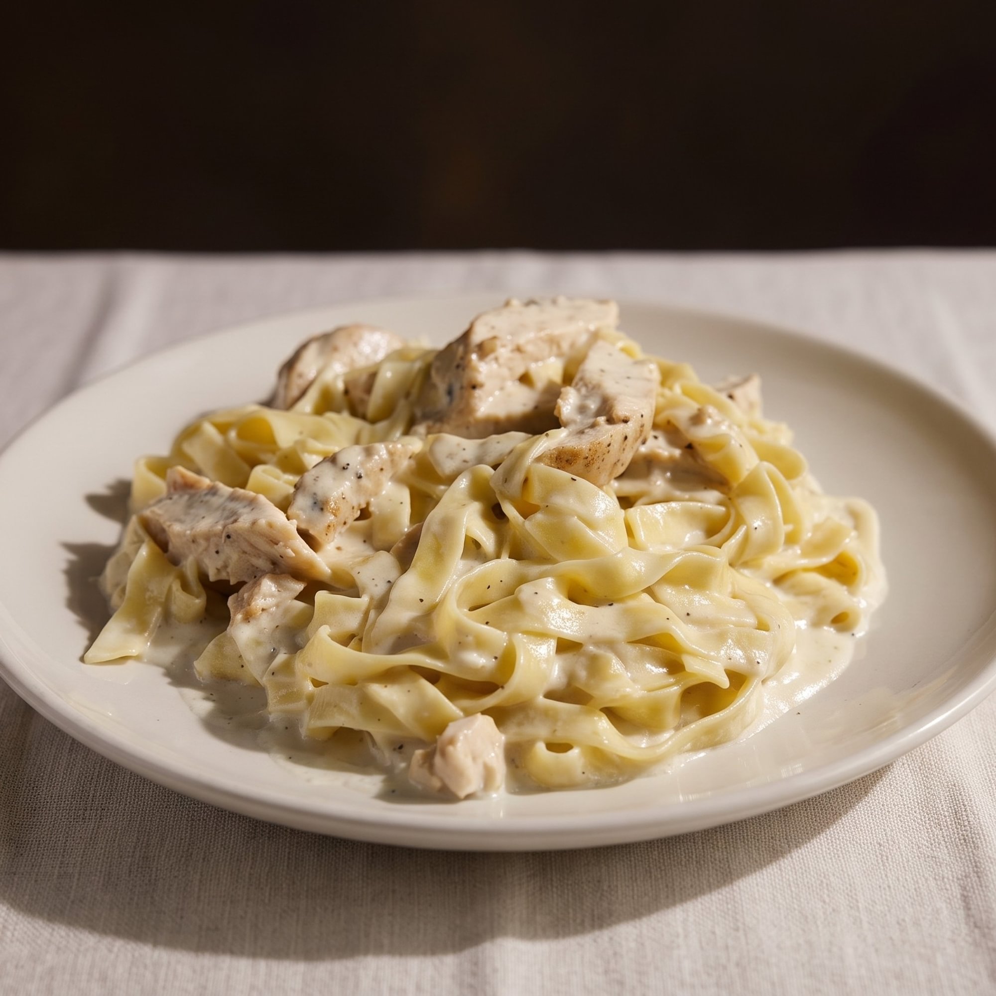 Fettuccini Alfredo w/Chicken