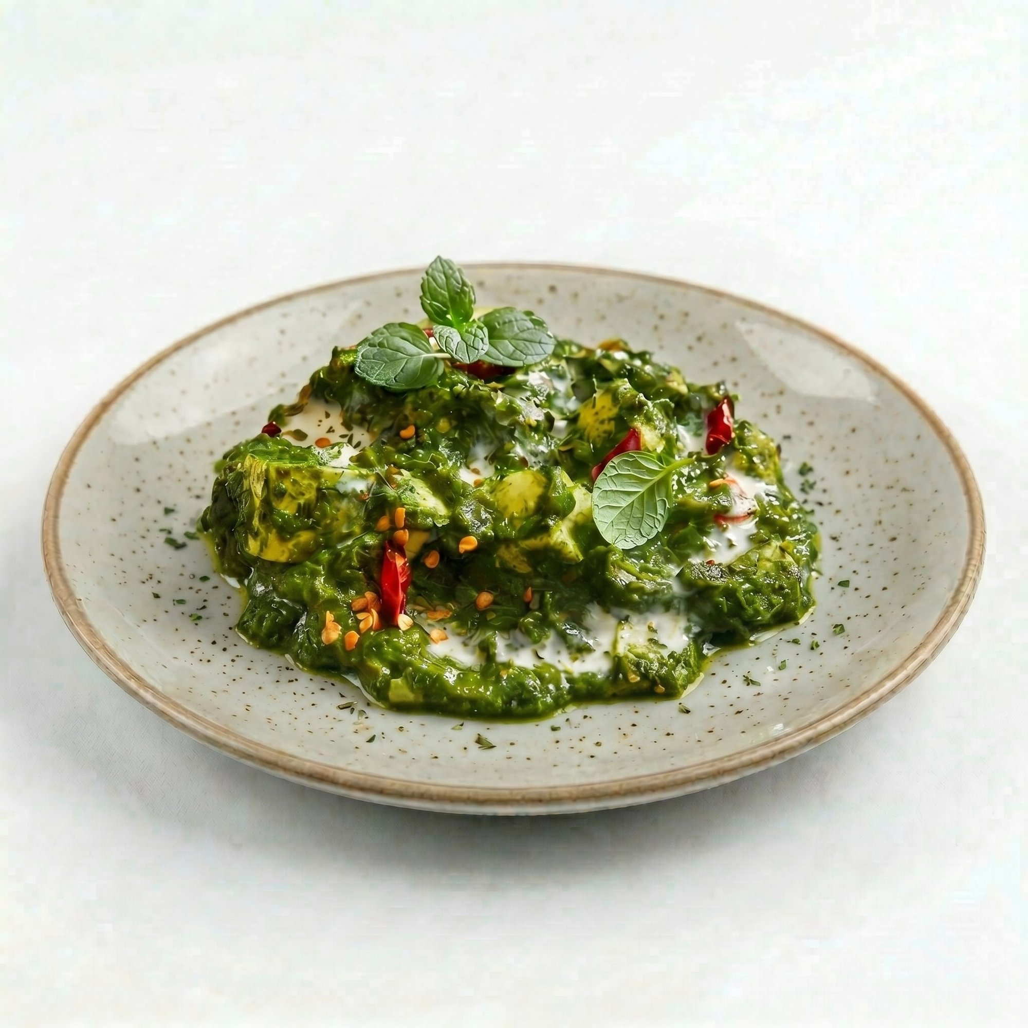 Palak Paneer with Jeera Rice