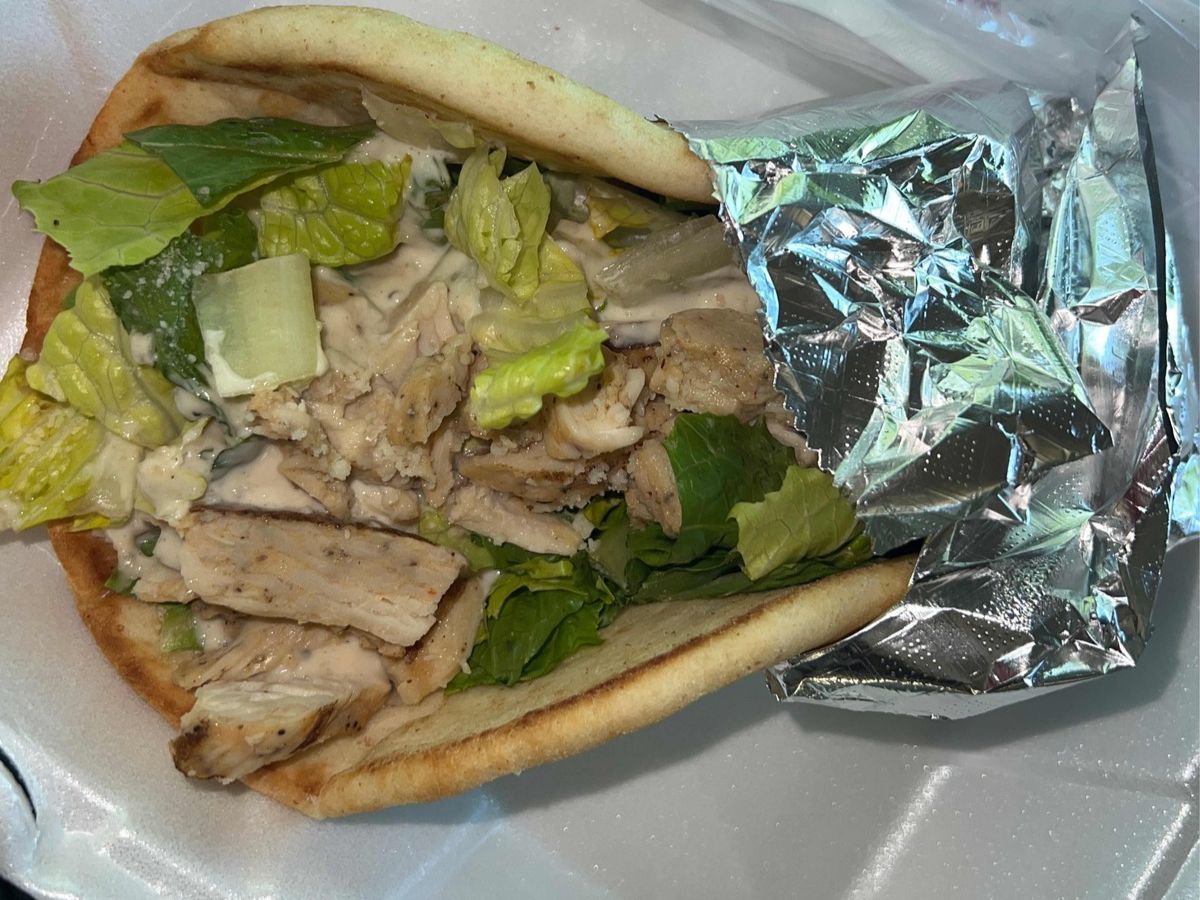 Chicken Ceasar Pita