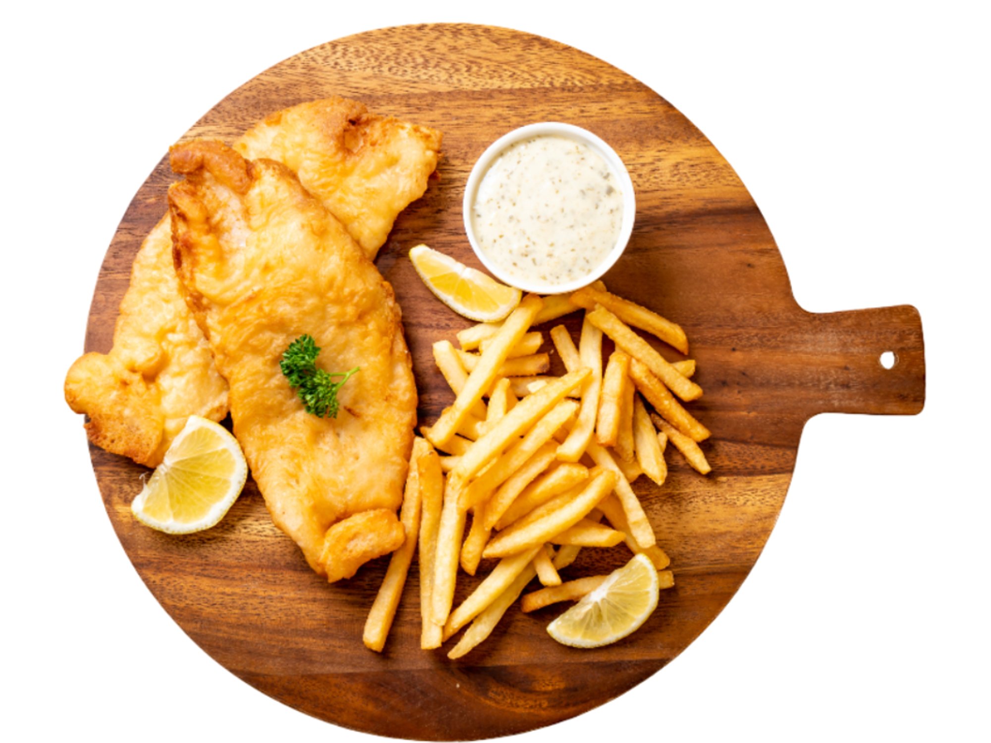 Fish & Chips 2 Pcs with Fries