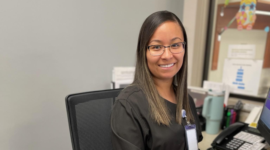 A staff member at Sierra Nevada Nephrology Access Center