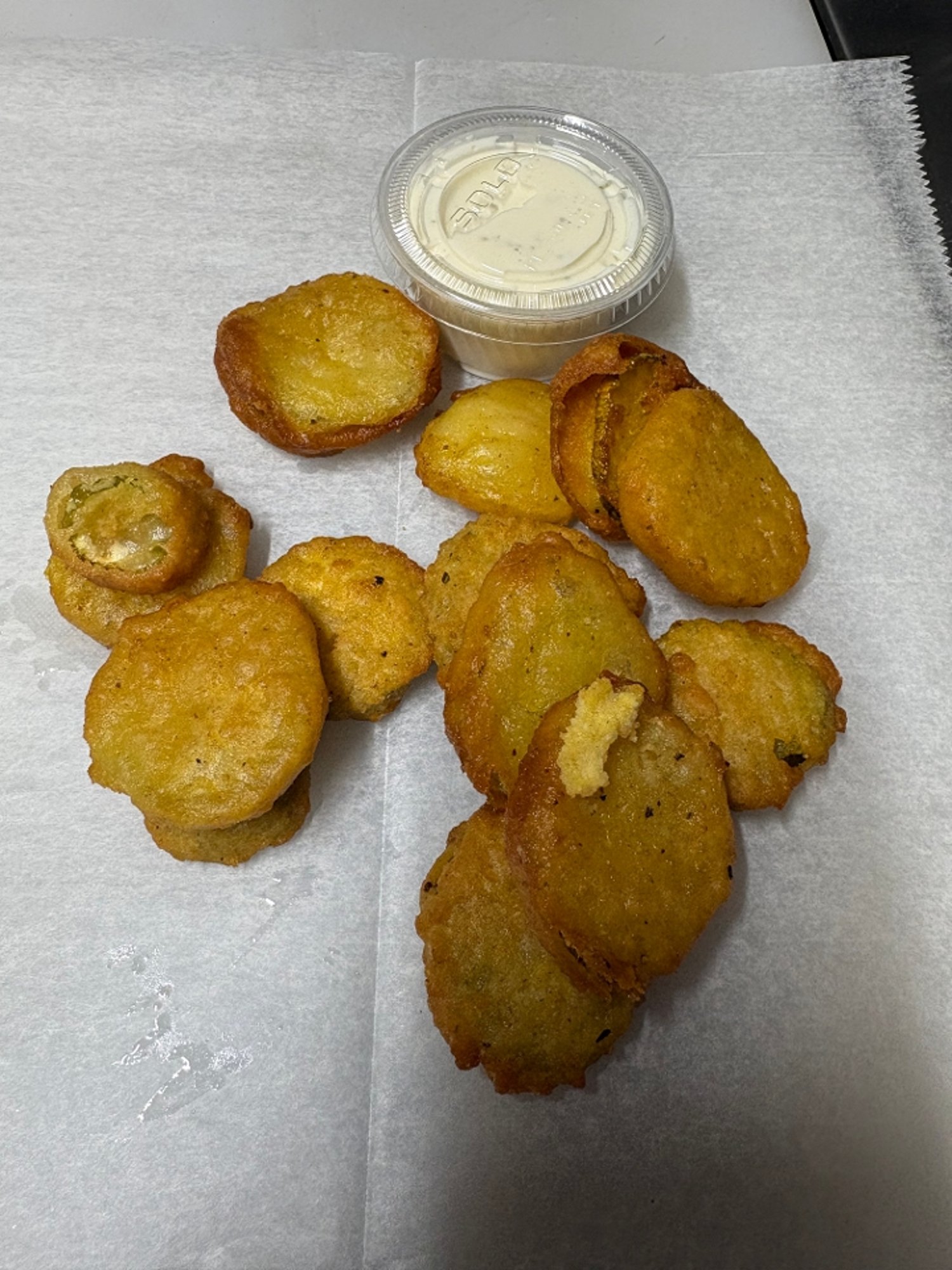 Battered Pickle Chips