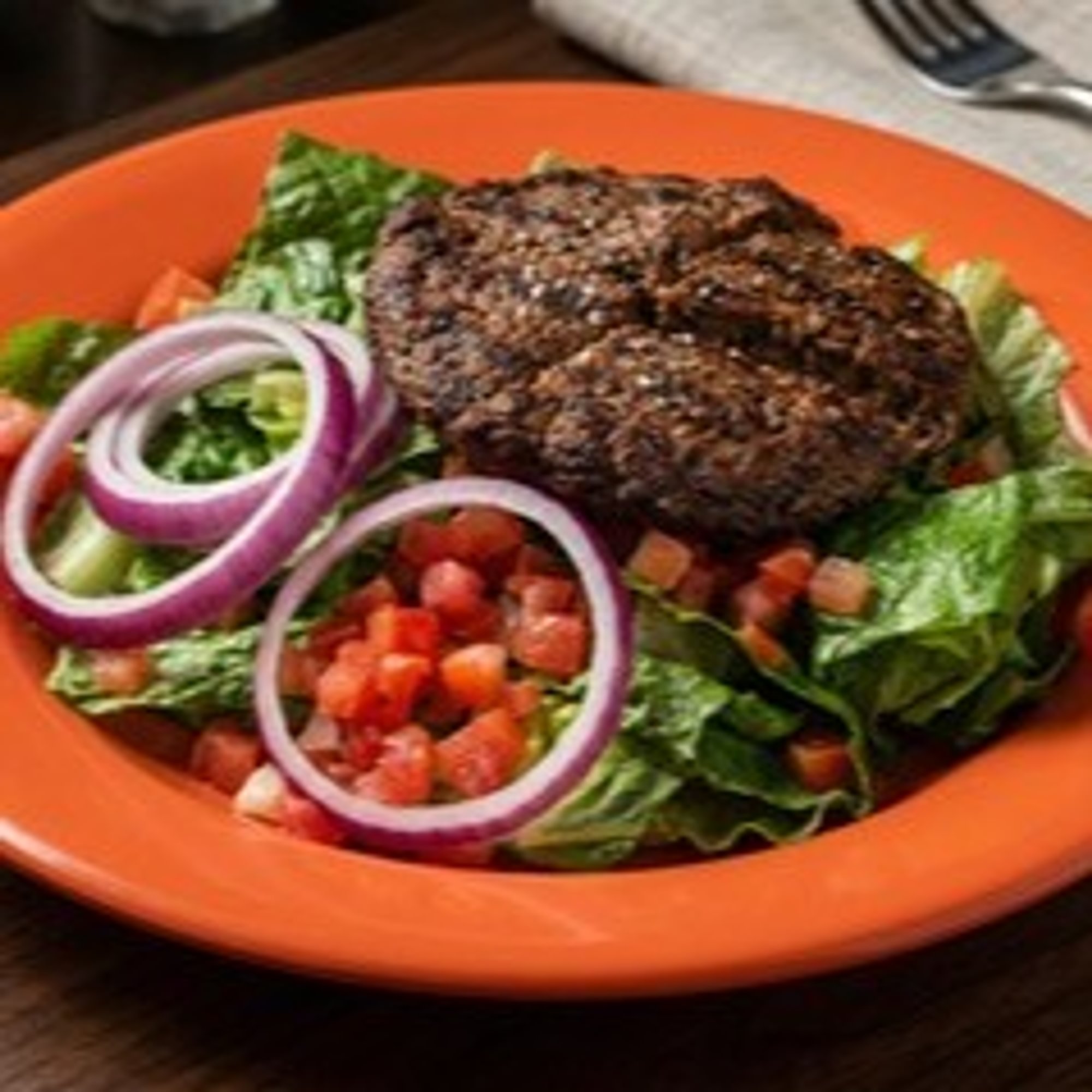 <BURGER BOWL> TRY IT WITH OUR BLACK BEAN PATTY