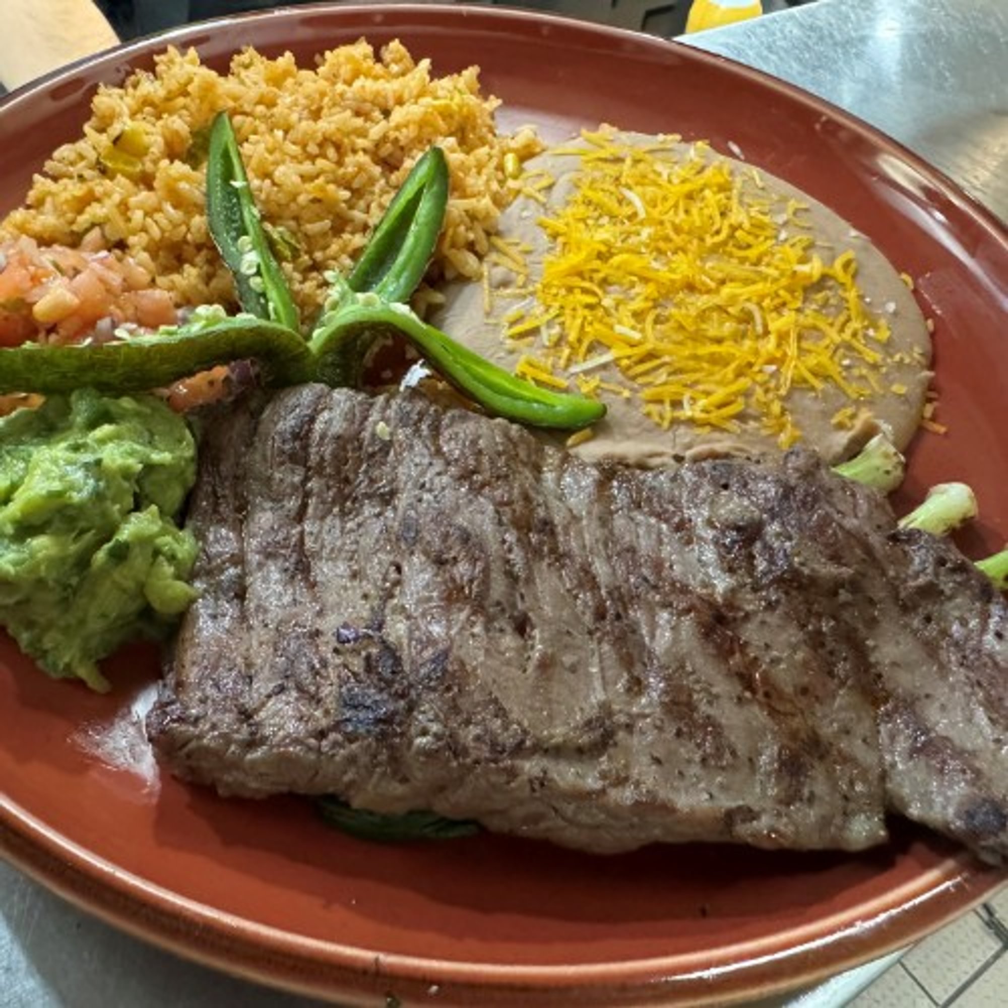 Carne Asada Plate