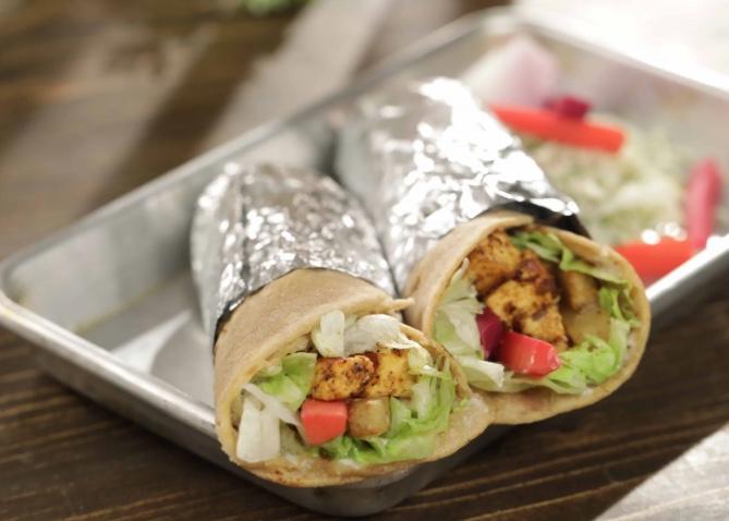 Paneer Shawarma