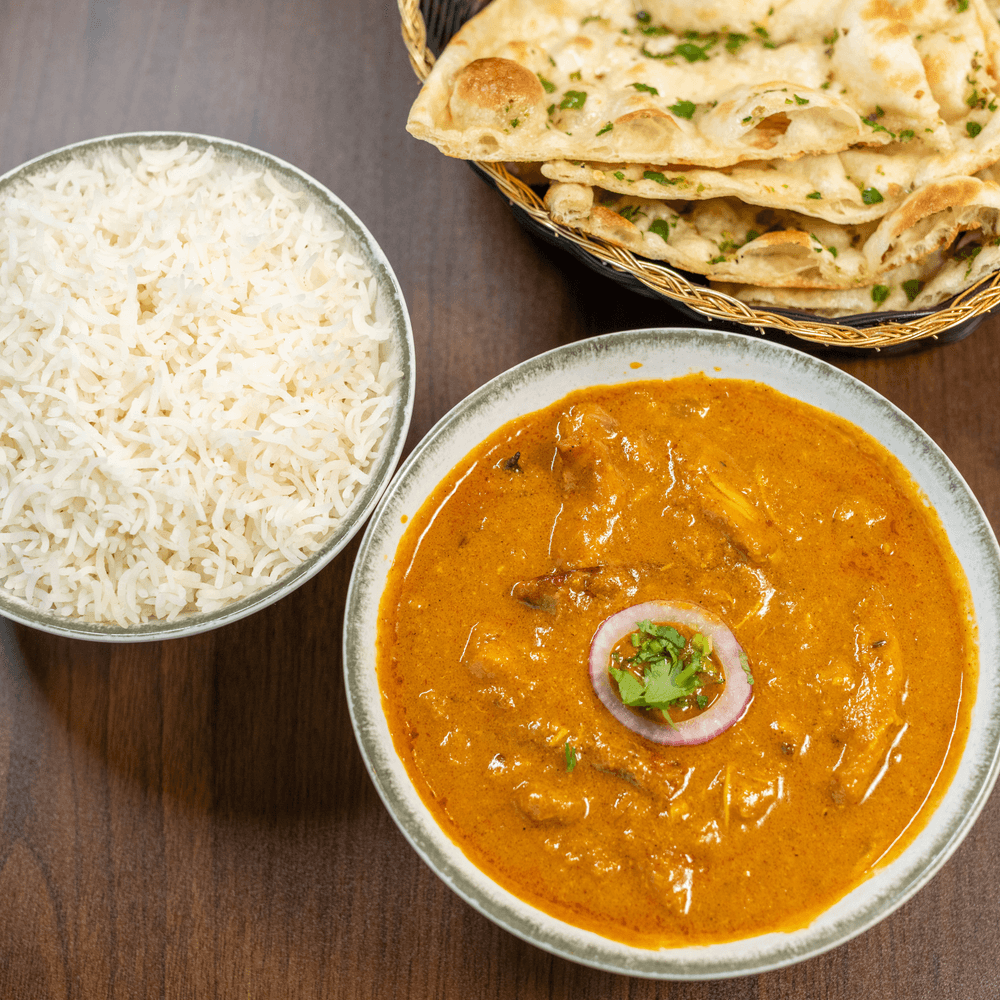 Goat Curry & Paratha