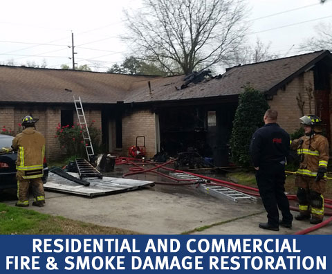 Residential and Commercial Fire & Smoke Damage Restoration