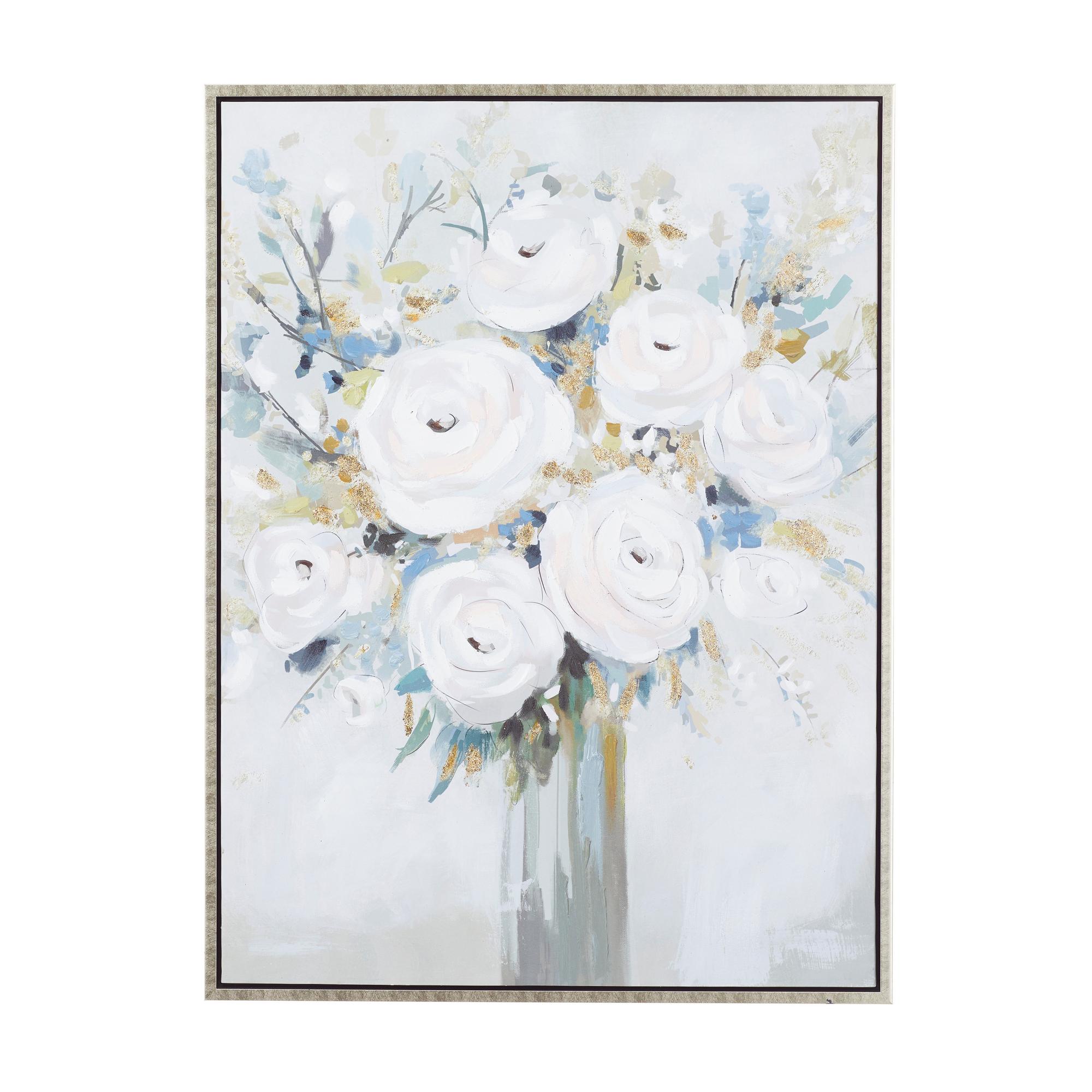 White Framed Wall Art
