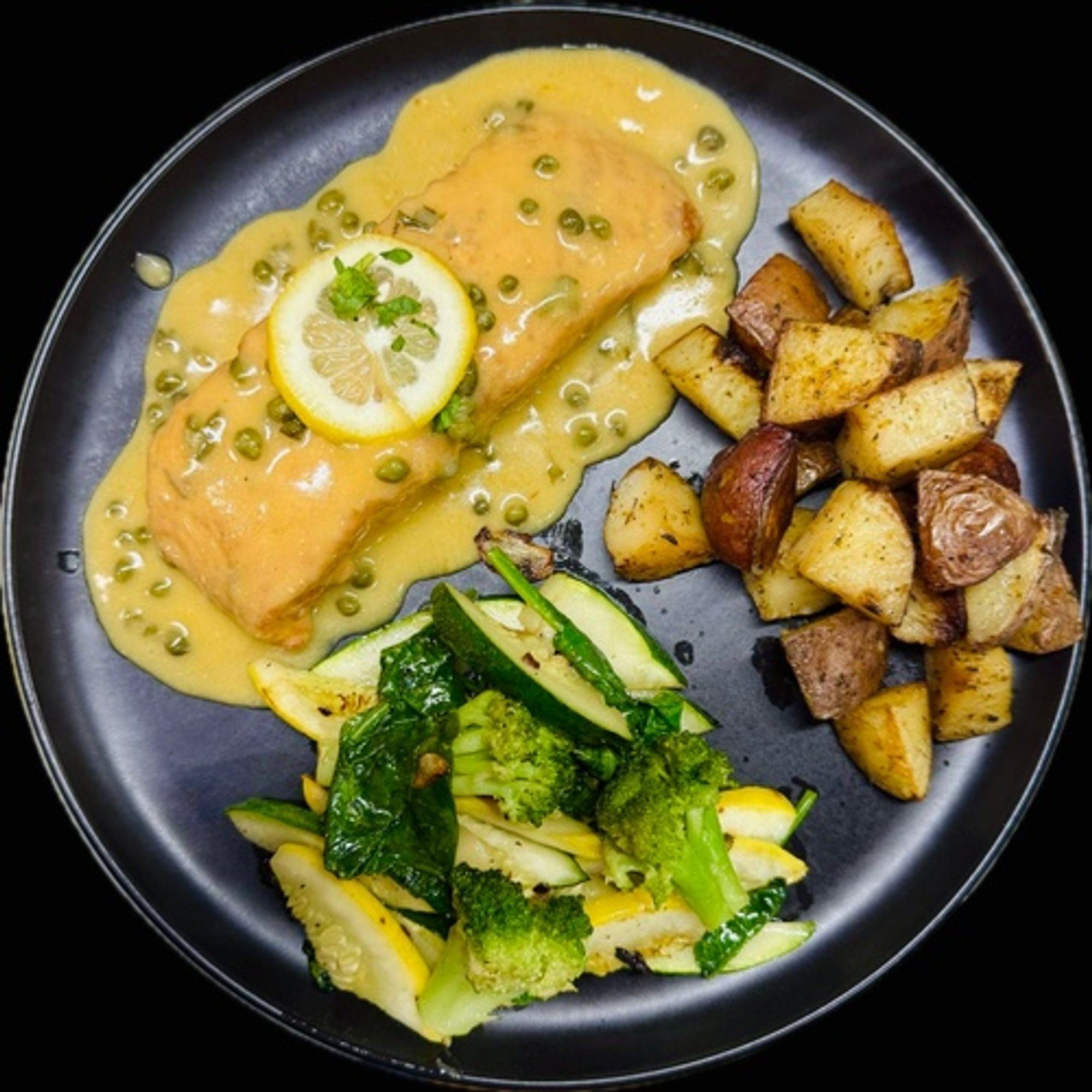 Salmon Piccata