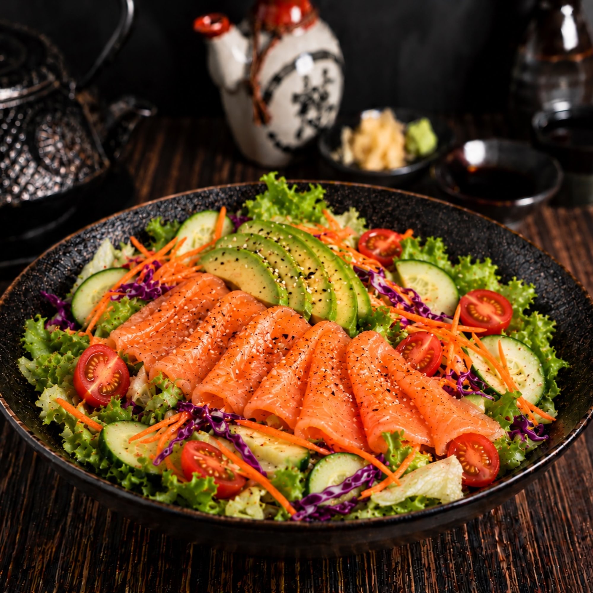Smoked Salmon Salad