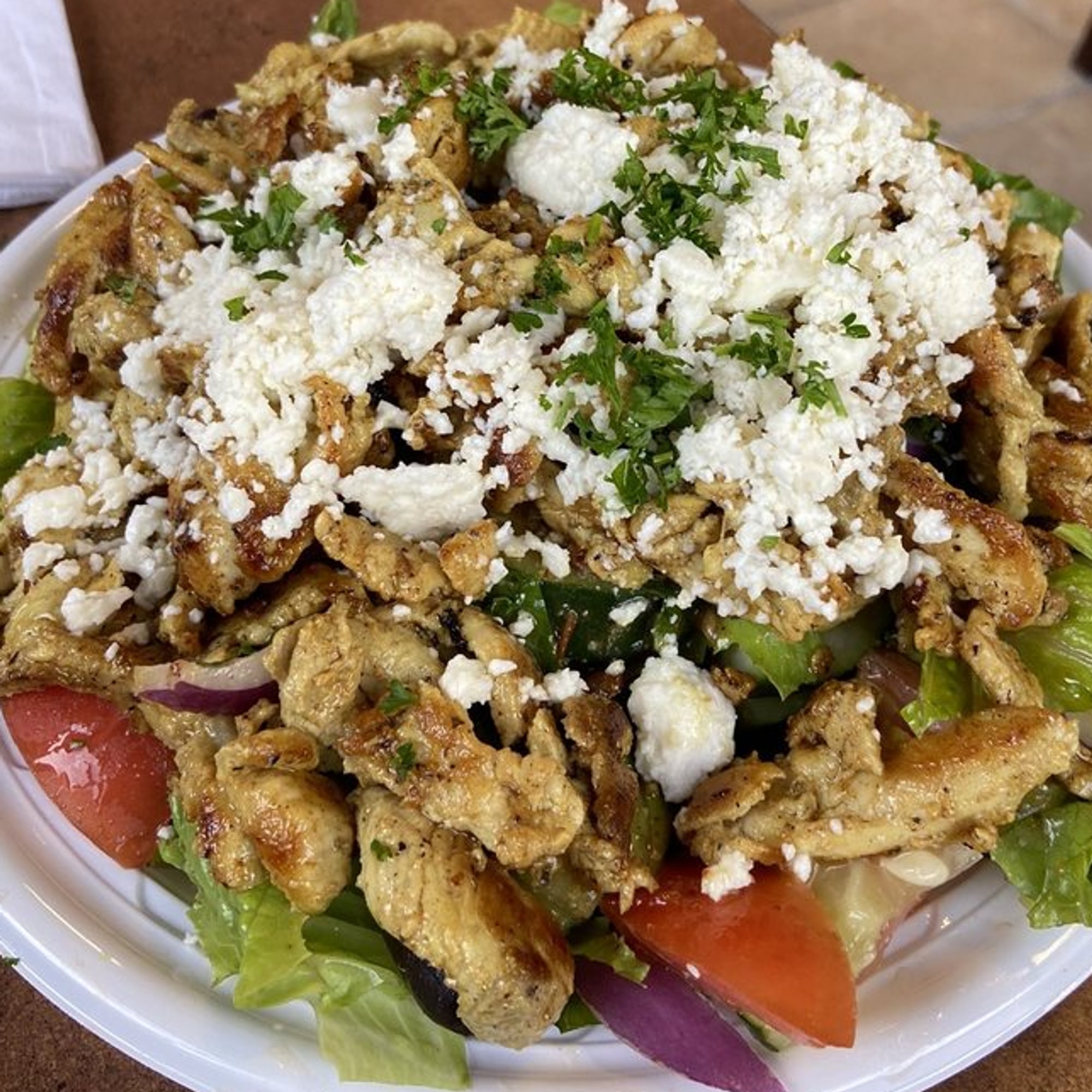 Chicken Greek Salad