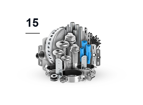 Installation Materials and Accessories – Fastening, Installation and Accessories