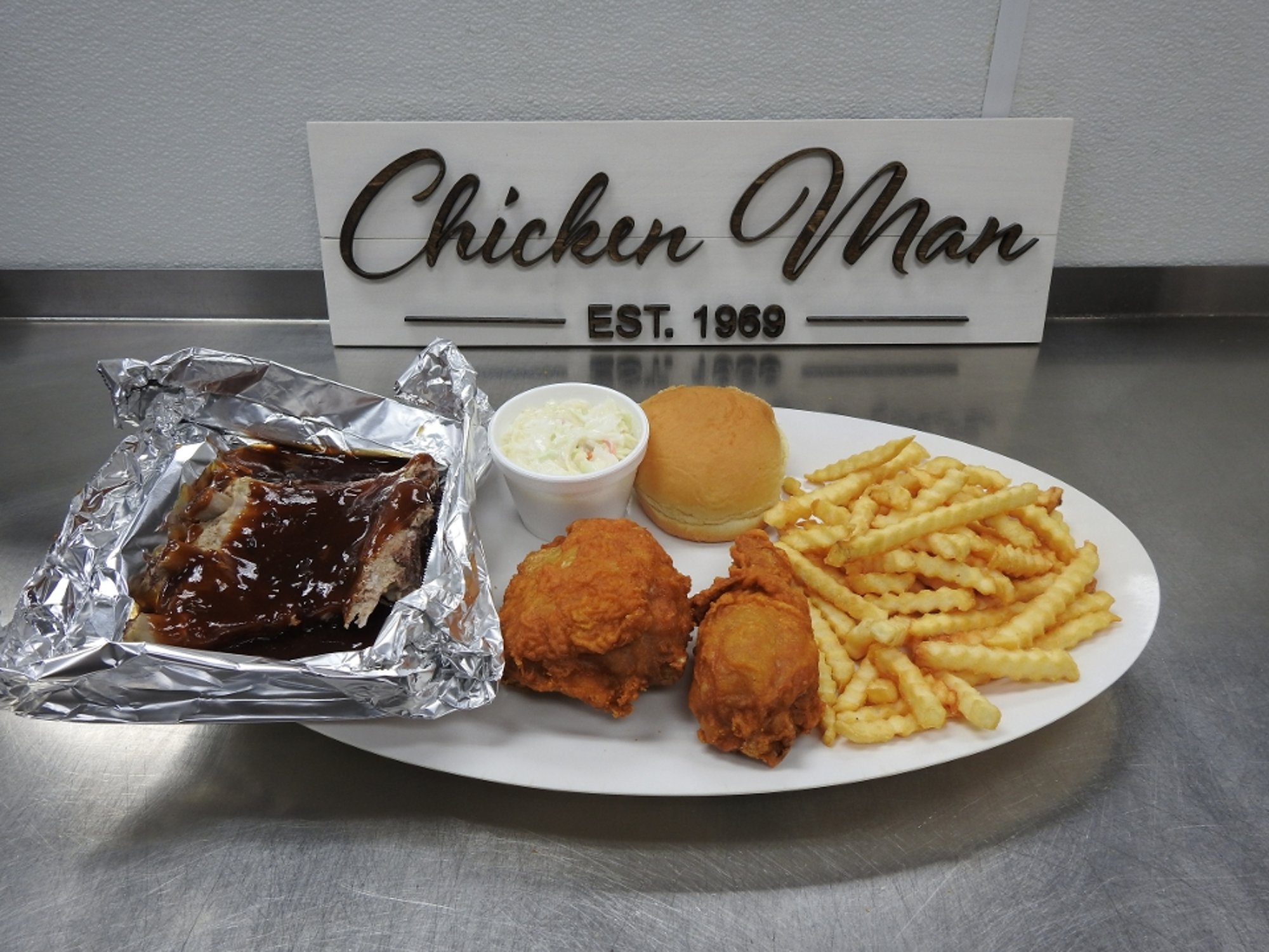 Chicken & Ribs Dinner