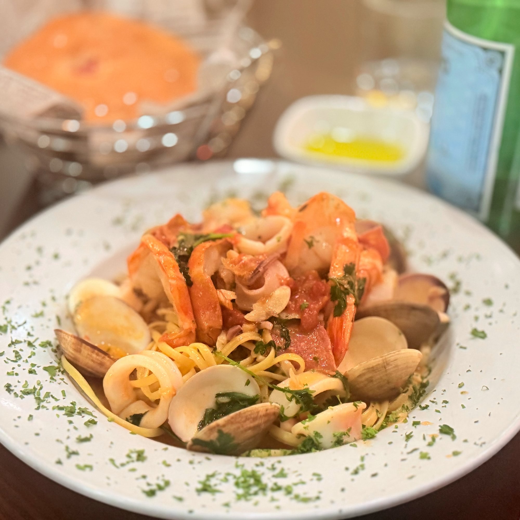 Med Seafood Pasta Bowl-D