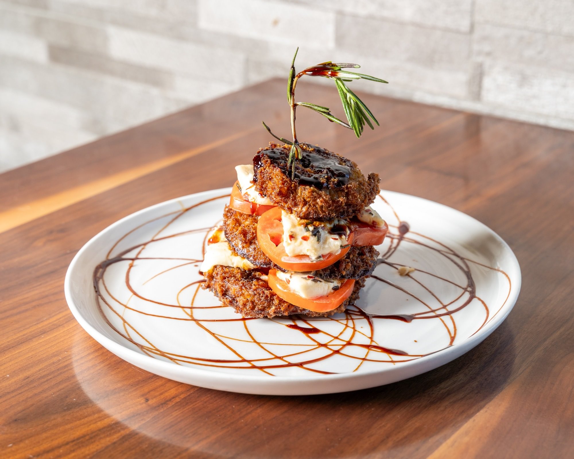 Eggplant Napoleon (GF)
