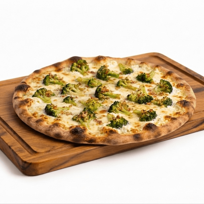 Broccoli White Pizza