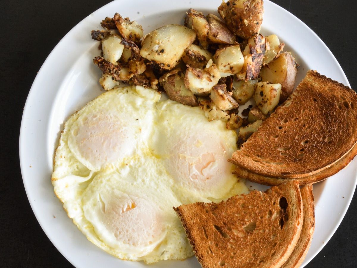 2 Eggs, Homefries, Toast & Meat