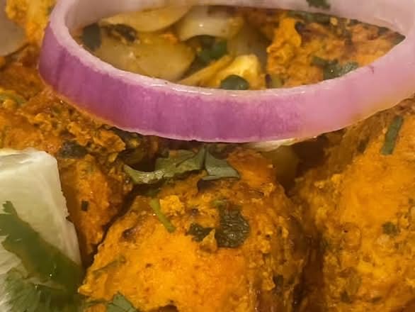 Paneer Tikka Kebab (5) (Appetizer)