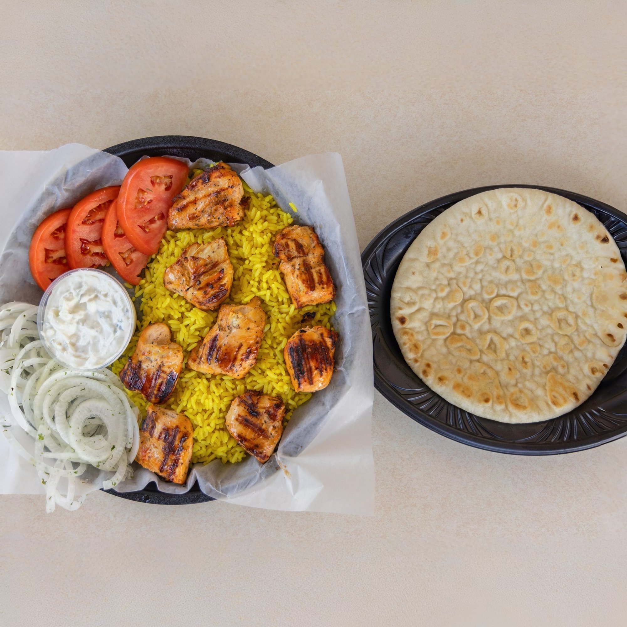 Chicken Kabob Plate