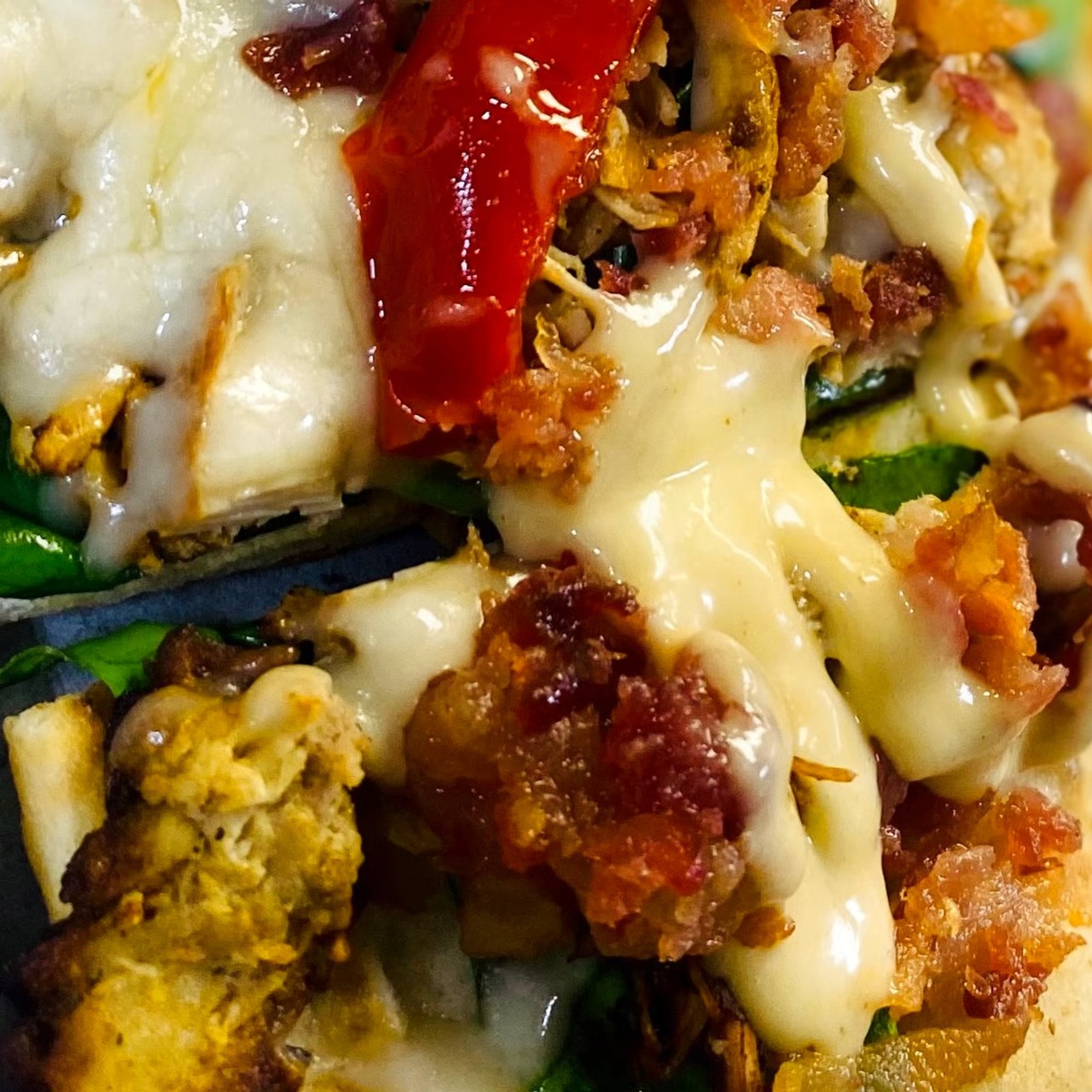 Rustic Chicken Flatbread