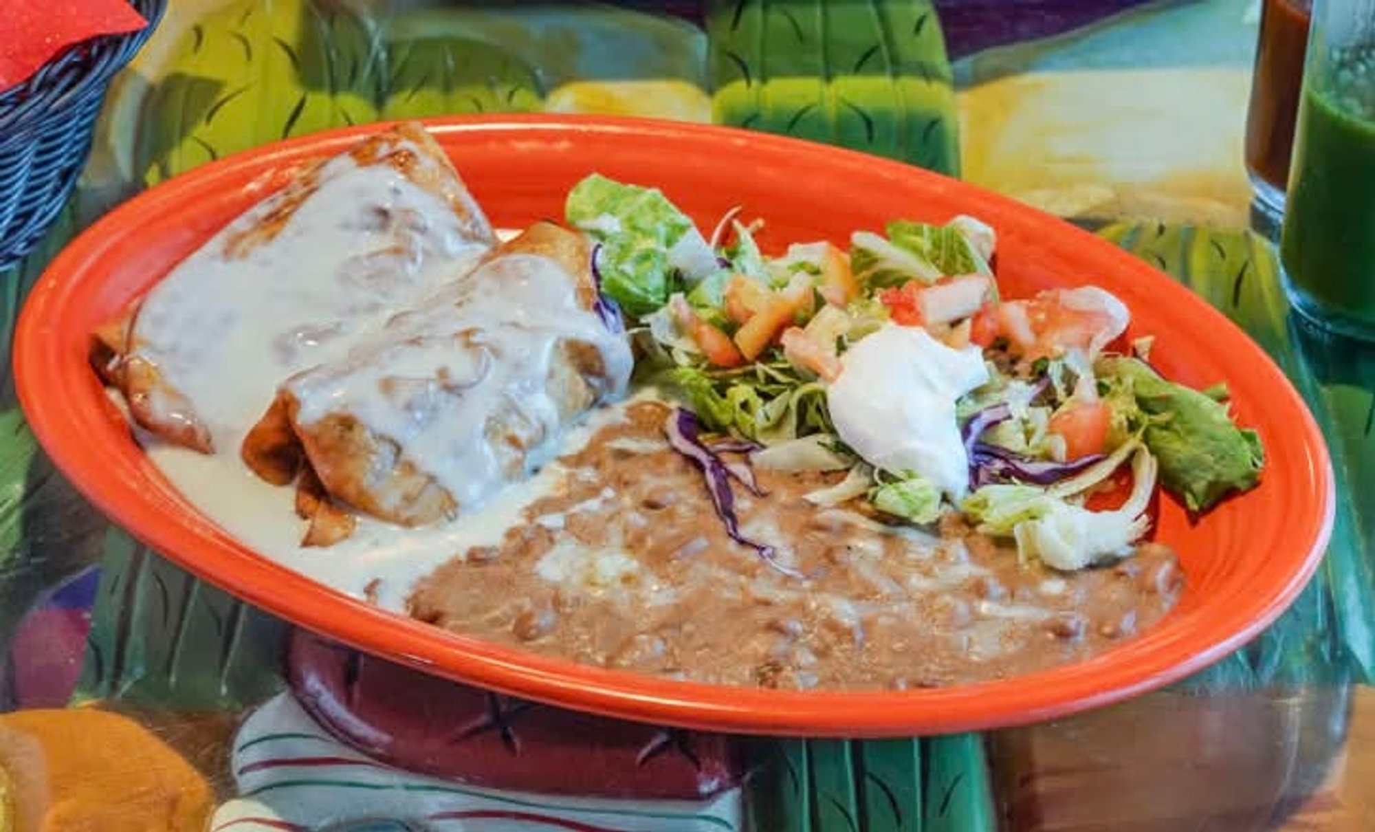 Vegetarian Chimichangas