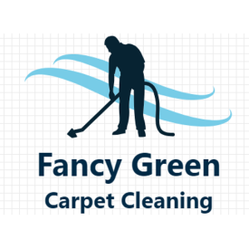 Fancy Green Carpet Cleaning Logo