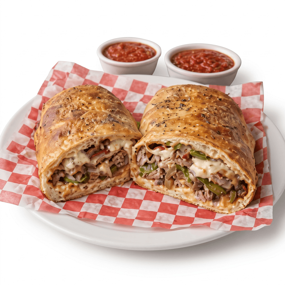 Steak Stromboli 3 Toppings