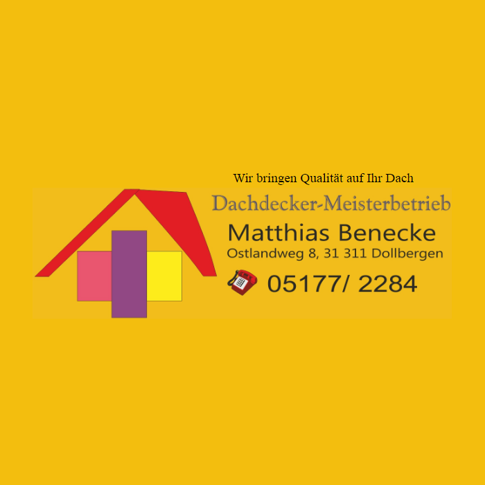 Logo von Dachdecker-Meisterbetrieb Matthias Benecke