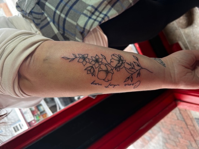 Fine line tattoos